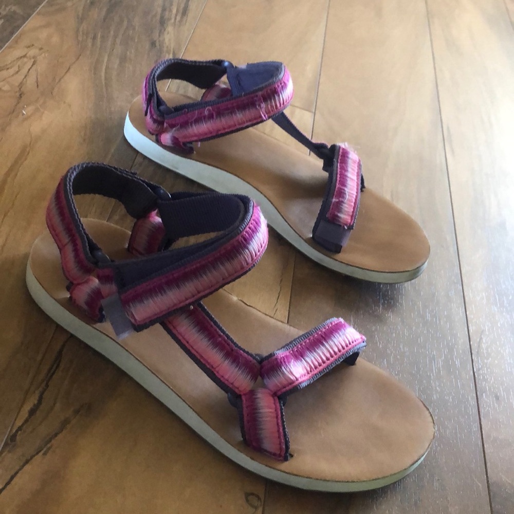 Teva sandals-  pink purple ombré universal